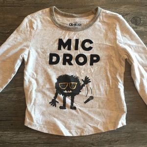 Toddler boy long sleeve shirt